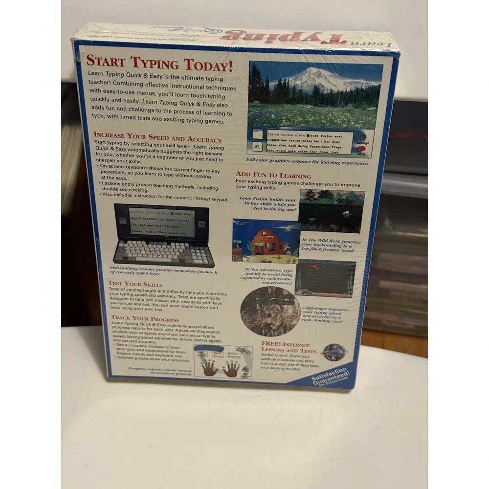 Learn Typing Quick and Easy - Brand NEW Sealed!